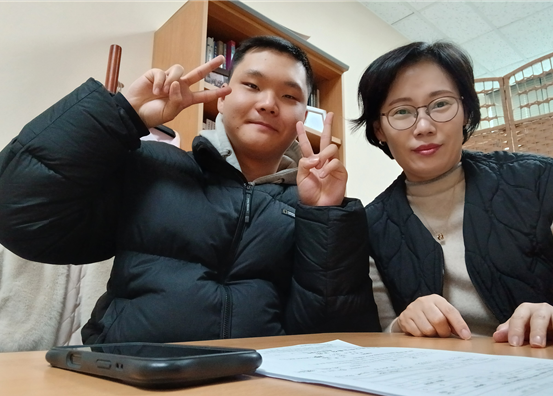 군입대하는 제자와 함께~~ 대표이미지